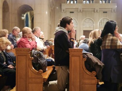 Hundreds of Philadelphia-area Catholic Pilgrims Pray at Mary’s Shrine