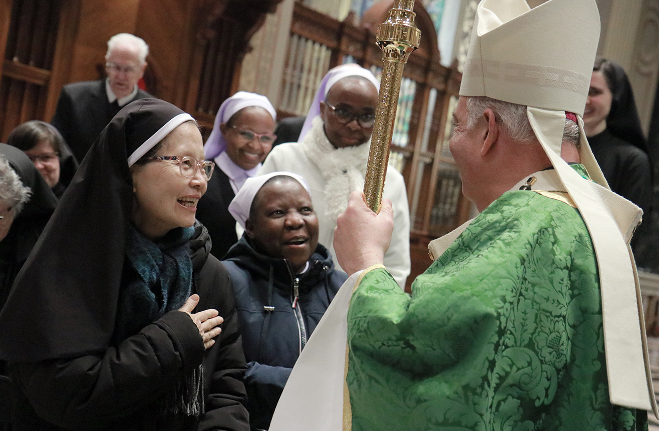 Faithful Gather at Cathedral to Celebrate World Day for Consecrated Life