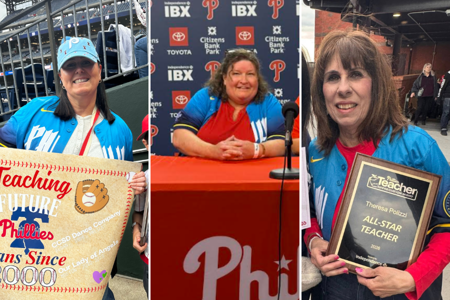 Phillies Honor 3 All-Star Catholic School Teachers