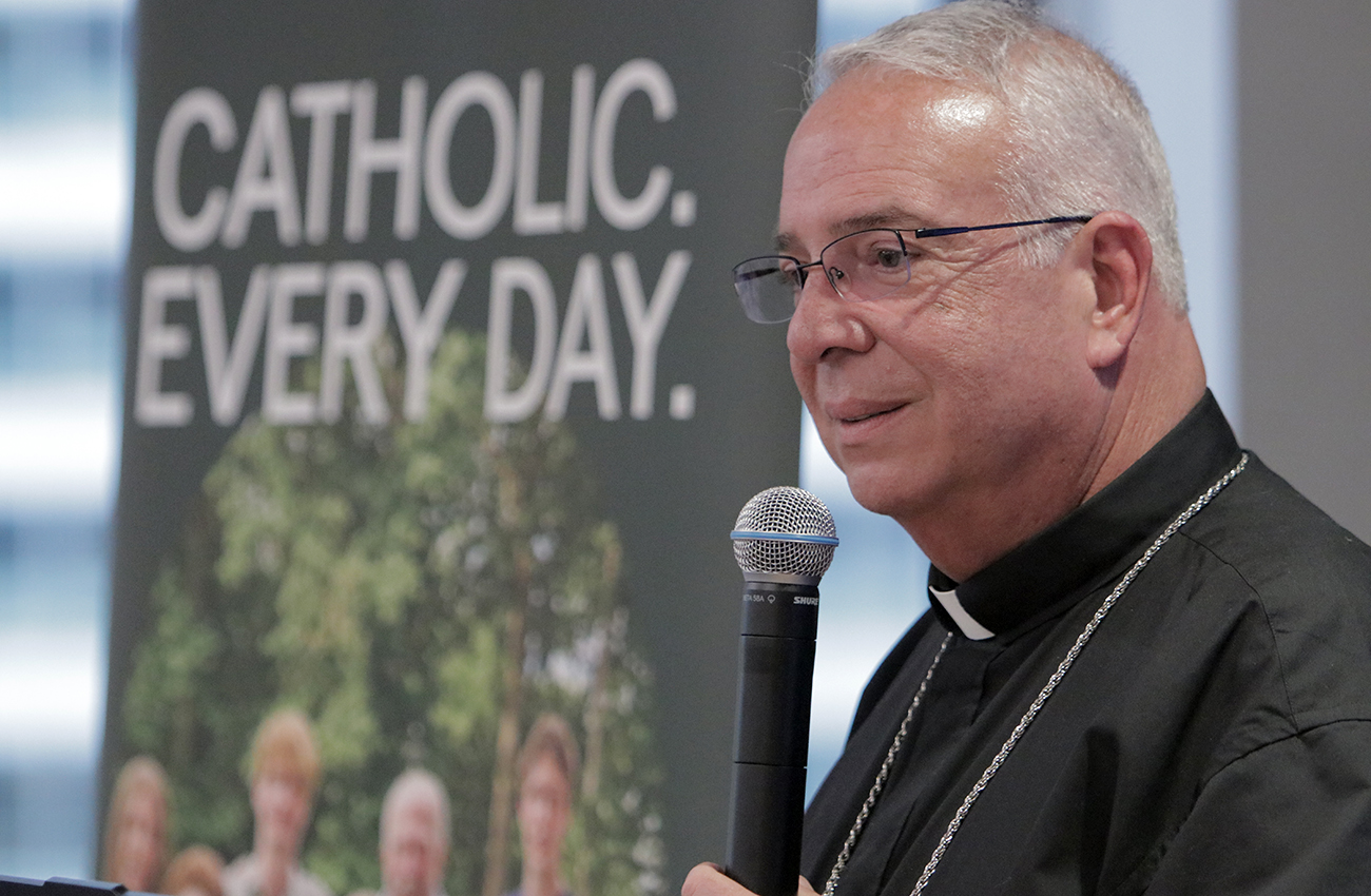 Photos: Archbishop Pérez Hosts Trust and Hope Leadership Gathering at Pastoral Center