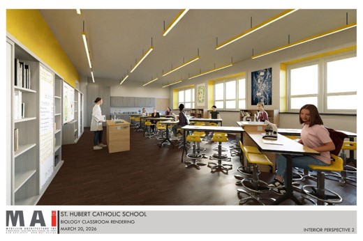 St. Hubert Receives $1.5 Million Gift for Science Lab Renovations