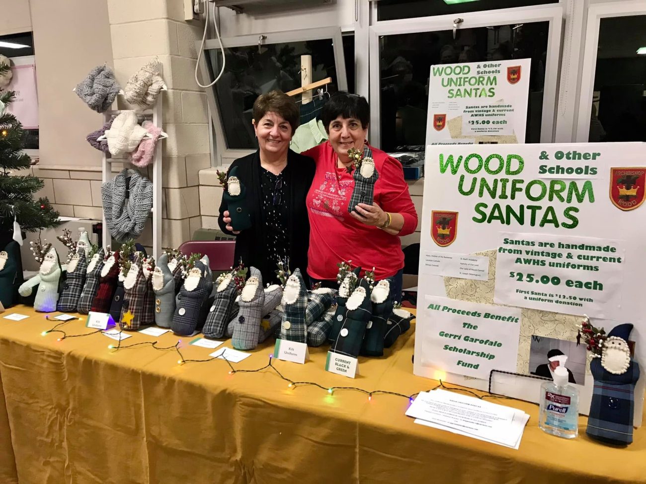 Handmade Santas Keep Archbishop Wood Teacher’s Legacy Alive