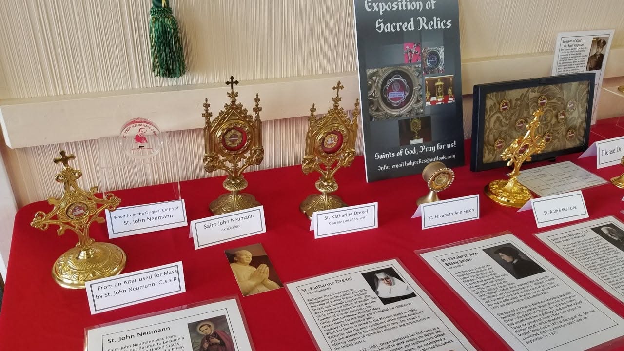 Montco Parish to Display 200 Relics for All Saints, All Souls Days